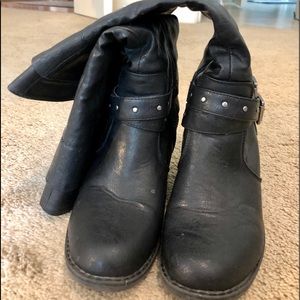 Sonoma black knee high boots